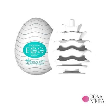 Imagem de Masturbador Masculino Egg Magical Kiss, WAVY