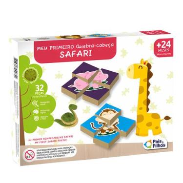 Imagem de Puzzle Safari - Pais e Filhos - PAIS E FILHOS (GALA)