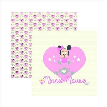 Imagem de Papel Scrap Festa Disney Baby Minnie 1 Guirlanda Sdfd021 - Toke E Crie