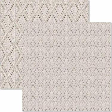 Imagem de Papel para Scrapbook Arte Fácil Textura Crochê 2 - SC-709