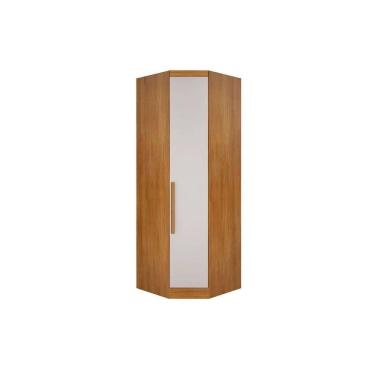 Imagem de Closet Modulado De Canto Oblíquo Rizon C/ 1 Porta Cor Freijó/fendioff - Novo Horizonte