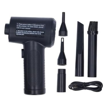 Imagem de Espanador de Ar Recarregável, Espanador Sem Fio de 51.000 RPM Com Bateria de 2.000 MAh para Limpeza de Casa, Carro e Escritório