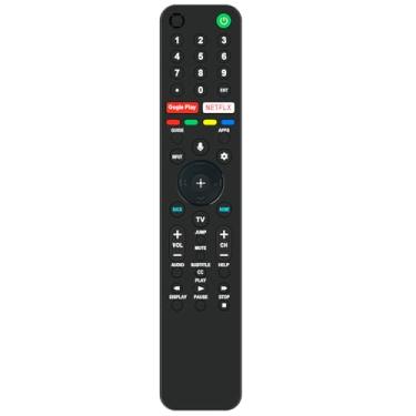 Imagem de Controle remoto de substituição por voz RMF-TX500B aplicável para Sony A8H Bravia OLED 4K Ultra HD Android Smart TV XBR-55A8H XBR-65A8H XBR55A8H XBR65A8H