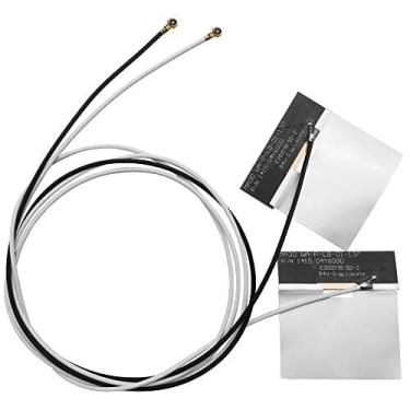 Imagem de 1 par de antena IPEX 4 MHF4 2,4GHz 5GHz 3dBi antena interna WiFi para laptop M.2 módulo NGFF 7265 8265 9260 9560 AX200 AX201 WiFi 6 cabo de antena 50/72 cm