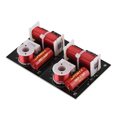 Imagem de 2Pcs Speaker Divisor De Freqüência 2 Way 2 Unit Hi Fi Sound Filter Placa Módulo De Áudio