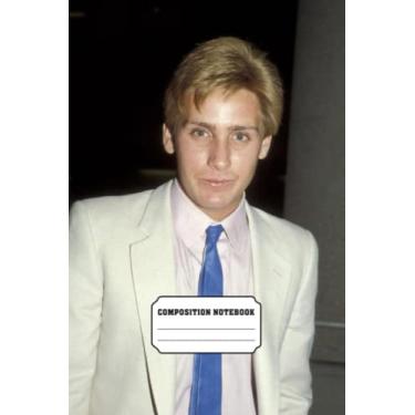 Imagem de Composition Notebook : Emilio Estevez Weekly Planner Notebook Journal 100 Pages for Office, Thankgiving Notebook .School Supplies.