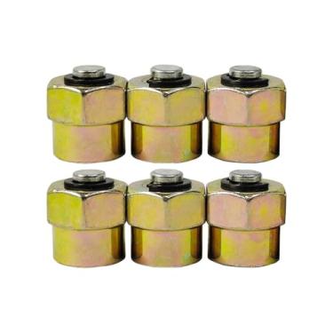 Imagem de Mysttoo Ferramenta de bloqueio de injetor de combustível de 6 peças de 14 mm M14 x 1,5 tampa 9011 EN-47589-1 compatível com Dodge Cummins 5.9L 2003-2007 e Chevy/GMC 6.6L Duramax 2001-05