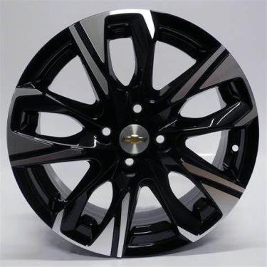 Imagem de Kit 4 Rodas Aro 16x6 4x100 Onix Montana Modelo Tracker BD Krmai S24