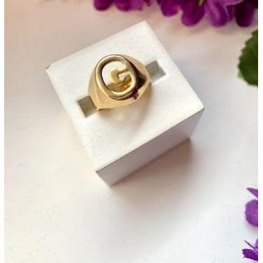 Imagem de Anel dedinho com a inicial - Larissa Simonatto Joias