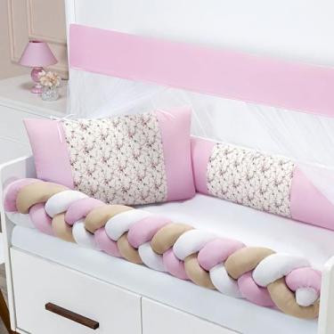 Imagem de Kit Berço 6 Peças Fofuxo Estampado Berço Americano 130x70cm - Outcasa 