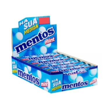 Imagem de Bala Mentos Menta Sua Medida C/ 16un 472g