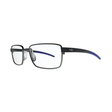 Imagem de Armação de grau hb duotech 0291 matte graphite matte blue