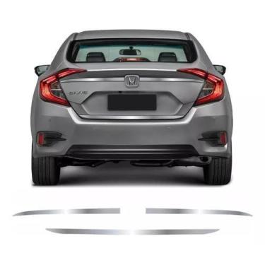 Imagem de Frisos Portamalas Superior Inferior Honda Civic G10 Wb555 - Resitank