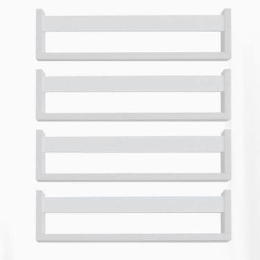 Imagem de Kit 4 Prateleiras Revisteiro para Livros Infantis 60x12x11,5cm - Tesor