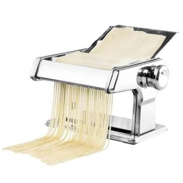 Imagem de Máquina Macarrão Removível Cilindro Inox 3 Massas Caseiras