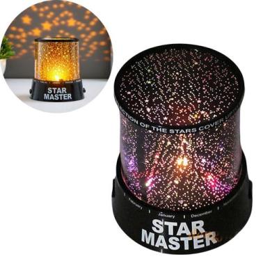 Imagem de Abajur céu estrelado projetor estrelas LED atmosfera mágica - Shop DAN