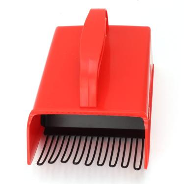 Imagem de GRCFUMO Selecionador ergonômico de mirtilo, colher coletora de mirtilo de ferro com cabo de pente metálico, colher ancinho selecionador de frutas vermelhas para mirtilos