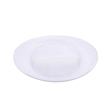 Imagem de Prato oval grande branco com 10 unidades prafesta 