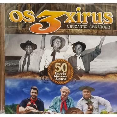Imagem de Cd Os 3 Xirus Cruzando Gerações