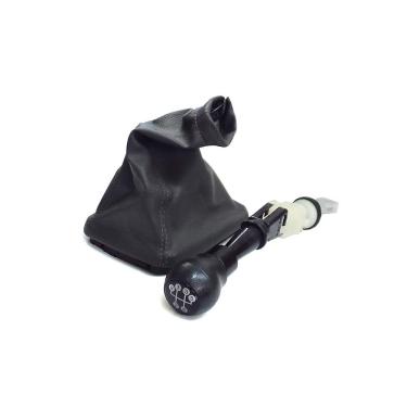 Imagem de Alavanca Manopla De Cambio Completa Transmissao Manual Com Coifa Grafite Reviam Astra /corsa /vectra