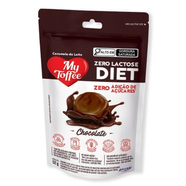 Imagem de MY TOFFEE DIET ZERO LACTOSE CHOCOLATE 52G