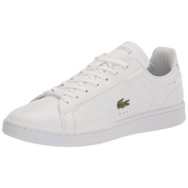 Imagem de Tênis Lacoste Carnaby White Pro para homens tamanho 9
