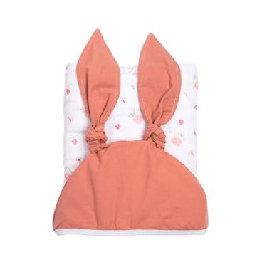 Imagem de Toalhão De Banho Avental Soft Premium Papi Baby Com Capuz 1,0M X 90Cm 01 Unidade