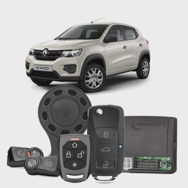 Imagem de Alarme Carro Taramps Tw 20ch G4 Chave Canivete Renault Kwid