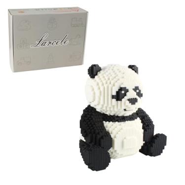 Imagem de Larcele Panda Micro Building Blocks Animal Mini Building Toy Bricks, 7812 Pieces KLJM-02(Model 2843)