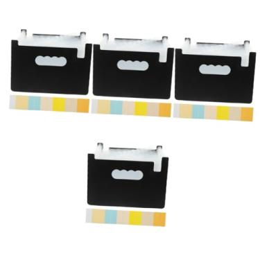 Imagem de 2 peças de armazenamento de recibos, pasta de material de escritório, mini itens para carteira, mini organizador de cupons, carteira de plástico, acessório de escritório, organizador de cupons de