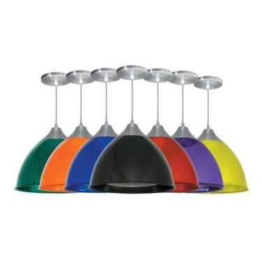 Imagem de 9X Pendente Prismático Poptem Gota 12 Fumê