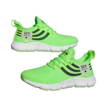 Imagem de Tênis De Corrida De Malha Leve Feminino Moda Confortável Calçado Vulca