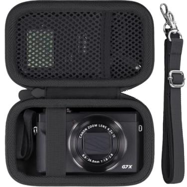 Imagem de Baval Estojo Para Câmera Digital Canon Powershot Sx740 Hs/G7 X Mark Iii/G7 Ii, Preto