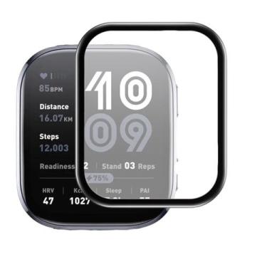 Imagem de Película exclusiva para Amazfit Bip 6 - 3D Borda preta - Genérica