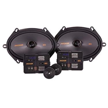 Imagem de Kicker Sistema de componentes 47KSS6804 série KS 6 x 8 / 5 x 7 com tweeters de 1 polegada, 4ohm