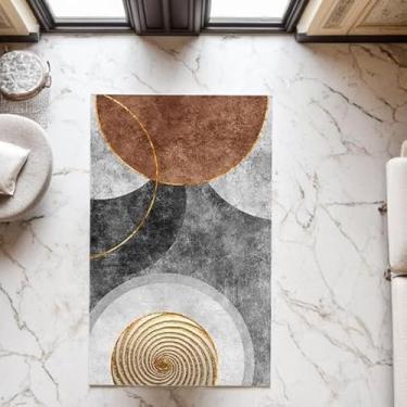 Imagem de Tapete Premium Retangular 140x100 Aveludado Antiderrapante Sala/Quarto ou Redondo Premium Grande 160 (140x100cm)