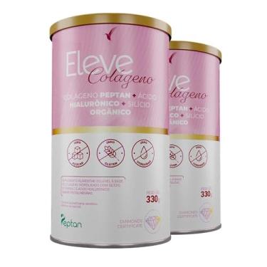 Imagem de Kit Colágeno Hidrolisado Peptan + Ácido Hialurônico 60 dias Eleve Life