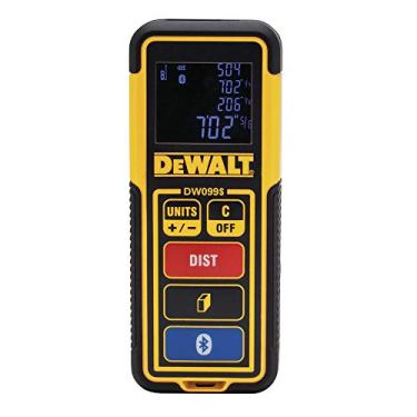 Imagem de DEWALT Ferramenta de medição a laser/medidor de distância, 30 metros com Bluetooth (DW099S)