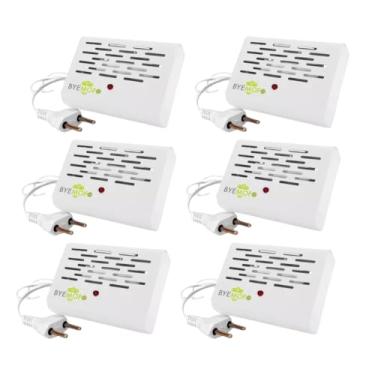 Imagem de Kit c/ 06 Aparelho Anti Mofo Elétrico Eletrônico 110v Ácaro Fungos Bolor Legon Bye Mofo AM01-110v