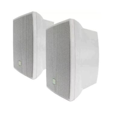 Imagem de Par Caixa Acústica Som Ambiente Jbl C321 60w 8 Ohms Branca C321B 3 Pol