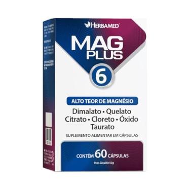 Imagem de MagPlus 6-60 Cápsulas - Herbamed