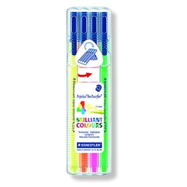 Imagem de Marcador de Texto, Staedtler, Triplus, 362 SB4 03, 4 Cores