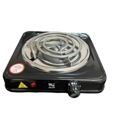 Imagem de Fogareiro Fogão Elétrico Cooktop Camping 2000 Watts 2 Bocas Linha Premium(01 BOCA)