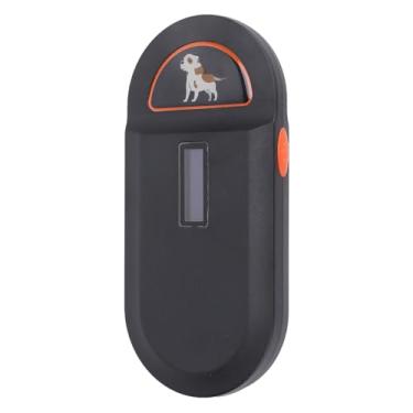 Imagem de Scanner de microchip animal, leitor de identificação de microchip animal, 128, armazenamento de dados para cães (preto)