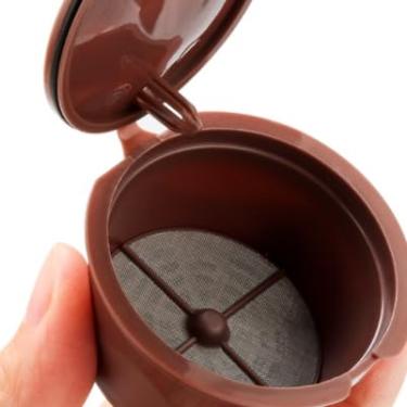 Imagem de 2 CáPsulas De Café RecarregáVeis(Castanho-2 Pcs)