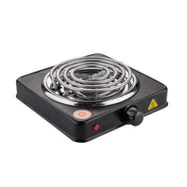 Imagem de Fogareiro Elétrico Fogão Portátil Cooktop 1000W 1 Boca Camping - SQ, 2