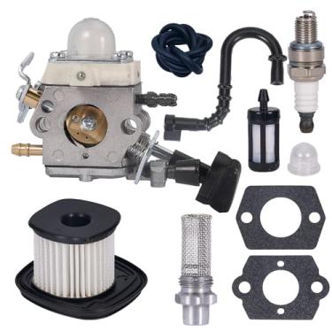 Imagem de Mikatesi Carburador BG86 para STIHL SH86 SH86C BG86C BG86CE BG86Z BG86CEZ Soprador de folhas substitui Zama C1M-S261B 4241-120-0623 4241-120-0616 com filtro de ar antiignição Kit