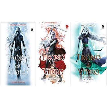 Imagem de Kit Trono De Vidro Volumes 1 2 3 Sarah J. Maas