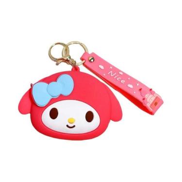 Imagem de Carteira Cinnamoroll Kuromi My Melody Pompompurin Sanrio Mochila Porta