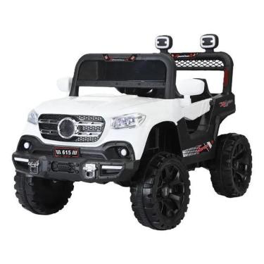 Imagem de Jipe Elétrico Infantil Mc24143 Branco 12V Toys Import
